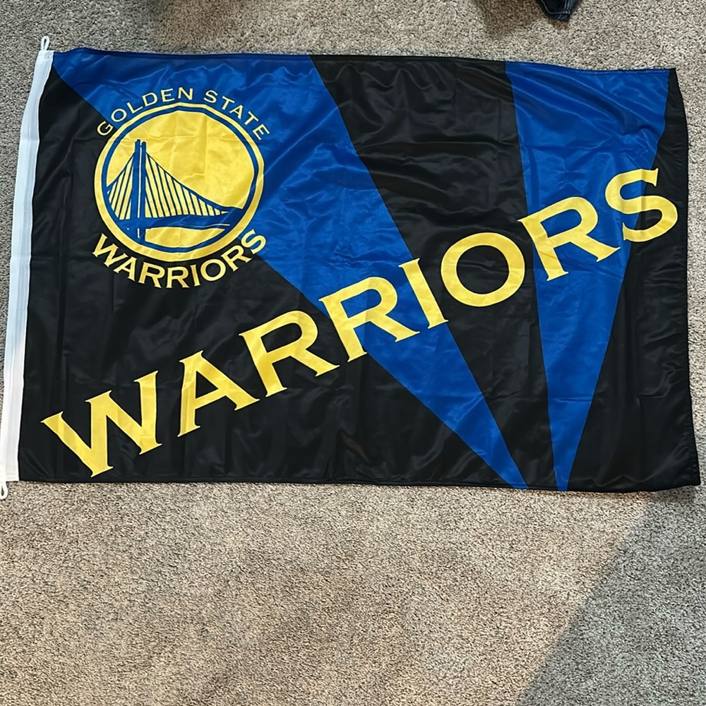 Golden state warriors flag